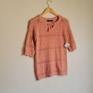 JW (jw style)top sweater size M color peach